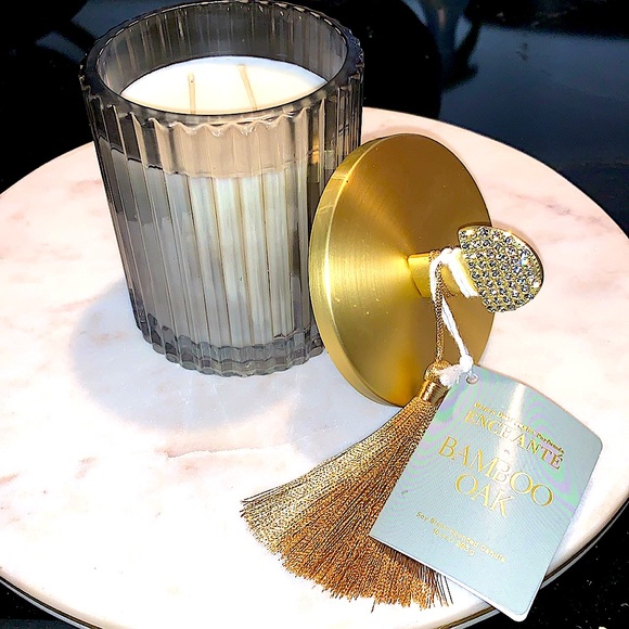 MAISON DE BOUGIES PARFUMEE CANDLE ENCHANTED BAMBOO OAK 10oz 2 WICK NEW - Picture 5 of 7